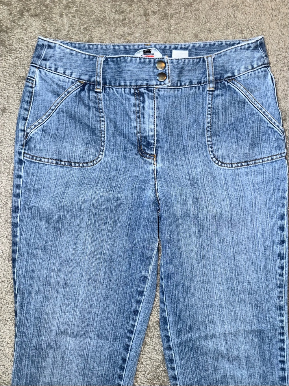 Talbots Light Blue Straight-Leg ankle Jeans size 10 - Picture 3 of 8